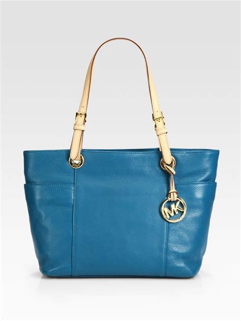 michael kors turquoise and tan bag|michael kors bag.